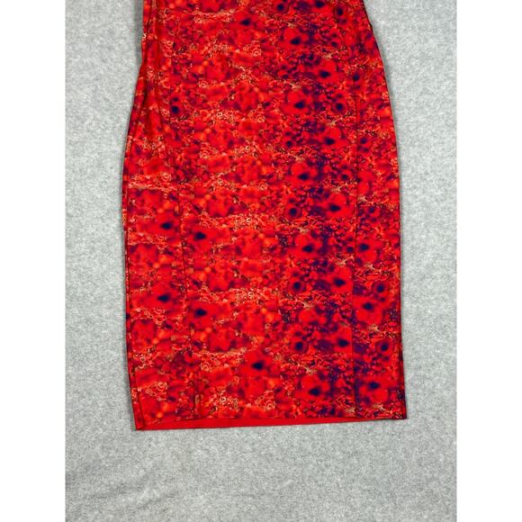 Chiara Boni La Petite Robe Womens Size 44 Multicolor Bright V-Neck Dress - Picture 7 of 9